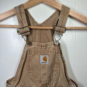 Carhartt Tan Kids Overalls
